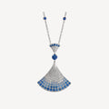 Bvlgari DREAM NECKLACE AGATE SILVER DIAMOND